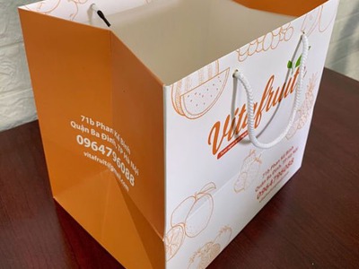 In túi giấy đựng hoa quả nâng tầm giá trị nông sản 2