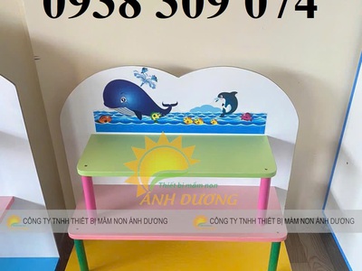Kệ góc chơi mầm non, kệ cá nhân mầm non, kệ nhà trẻ 1