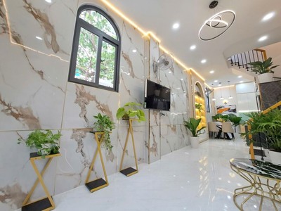 7.6 tỷ có nhà hẻm xe hơi quang trung, quận gò vấp   38.3m , ngang 3.7m 2