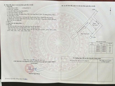 9xx triệu   lô đất đoàn xá 4 kiến thụy   sau nhà mặt ngõ   cách đường 404 vài chục mét   giá tầm 0