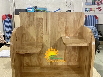Kệ góc chơi mầm non, kệ cá nhân mầm non, kệ nhà trẻ 4