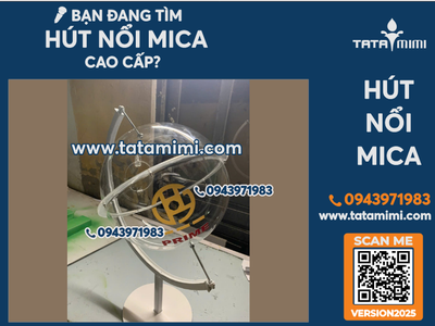 Hút Nổi Mica Lồng Cầu 40cm để phiếu bốc thăm 0