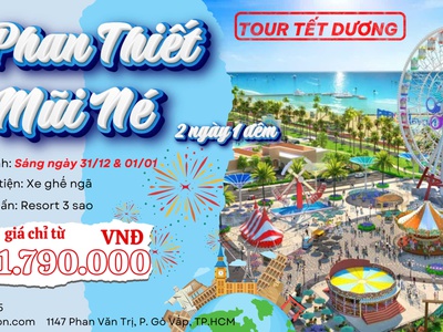 Phan Thiết Mũi Né 2N1Đ Tết Dương Lịch - SGC Tourist 0