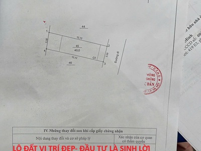 Lô đất vị trí đẹp- đầu tư là sinh lời cần bán nhanh nhà đất vị trí đẹp tại phường thanh liệt, huyện 0