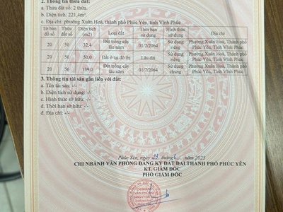 Đất vị trí đẹp- giá đầu tư cần bán nhanh lô đất tại thành phố phúc yên, tỉnh vĩnh phúc 1