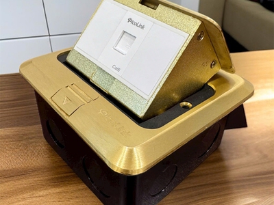 Ổ cắm mạng âm sàn RJ45. RJ11, HDMI, VGA, Nhân Điện, Audio, Quang giá tốt hàng dự án PICOLINK 5