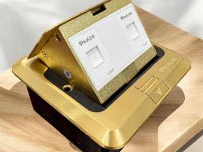 Ổ cắm mạng âm sàn RJ45. RJ11, HDMI, VGA, Nhân Điện, Audio, Quang giá tốt hàng dự án PICOLINK 11