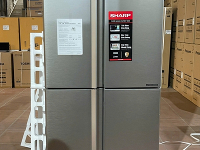 Tủ lạnh Sharp 4 cánh fx610v, fx650v mới nhất 0