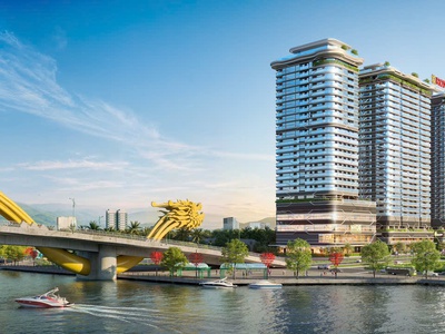 Sở hữu ngay PENTHOUSE THE LEGEND view sông Hàn - View biển. ĐÀ NẴNG Vị trí cực kì đắt địa 2