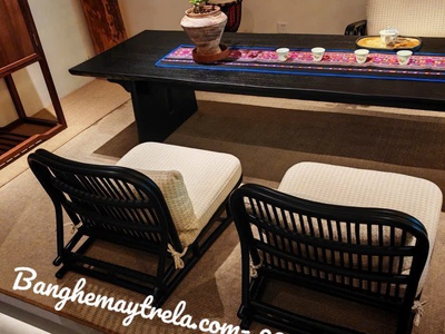 Ghế mây ngồi trà đạo kiểu nhật 3