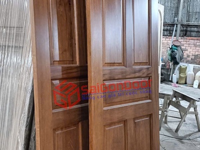Cửa gỗ tự nhiên - sang từ chất đẹp theo thời gian 0