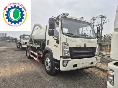 Xe cuốn ép rác 2