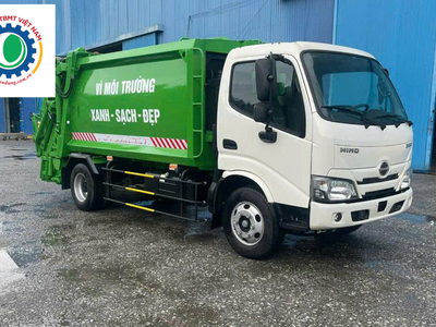 Xe cuốn ép rác 2