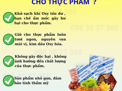 Làm thế nào để chống mốc bánh mứt, đồ ăn vặt Tết  Dùng ngay gói hút oxy OXYTOC 0