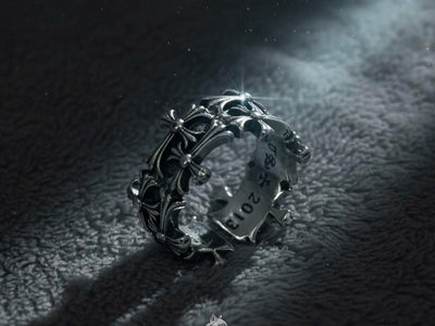 Nhẫn Titan Nam Họa Tiết Thánh Giá Gothic - Style CH Cực Ngầu - Arcane Jewl 0