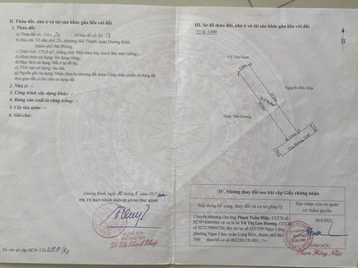 Giá 23,x triệu/m    lô mặt đường hải thành 2, dương kinh   diện tích lớn hiếm  zalo 0567 222 555 3