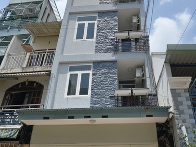 T1807  nhà mặt tiền lê tự tài phú nhuận, shr, vuông, 4.1x9.3m, 9.x tỷ 0