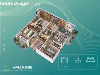 Căn hộ 5 sao eco palace-vị trí kim cương ngã tư mai hắc đế-đăng ký sớm nhận ngay thông tin 3