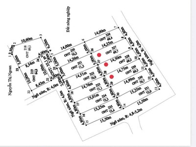 Bán đất ngũ phúc   69m  ngang 4,6 4,8m   giá nhỉnh 1 tỷ  hàng f0 hiếm gần kcn   đường nhựa ô tô 1