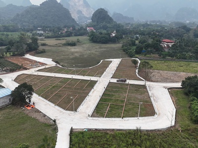 Lô góc 365tr đường ô tô lạc thủy, hòa bình   sổ hồng sang tên trong ngày 0