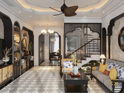 Nhà phố đàm quang trung 52m2, 6t ô tô vào nhà, ngõ thông - nhỉnh 14 tỷ 3