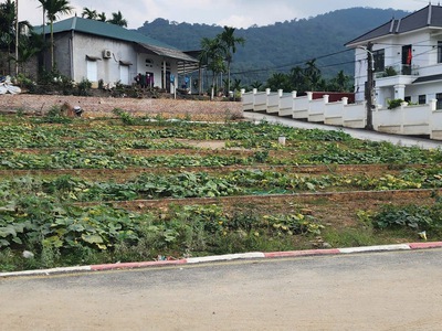 Chỉ hơn 5tr một mét vuông view sông đà, hợp thành, tp.hòa bình- sẵn sổ 2