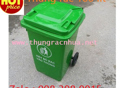 Hướng dẫn vệ sinh và khử trùng thùng rác 240L đạt tiêu chuẩn vệ sinh công nghiệp 0