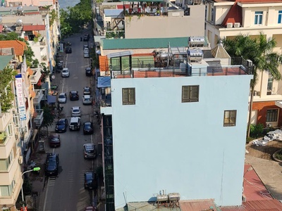 Cho thuê toà nhà mặt phố mới 100   2 mặt tiền đẹp   phố lạc long quân 1