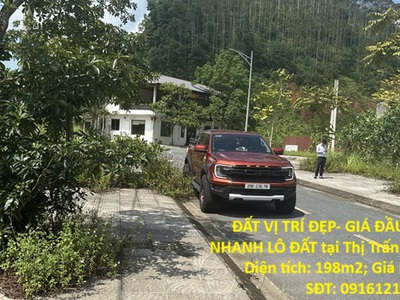 Đất vị trí đẹp- giá đầu tư cần bán nhanh lô đất tại thị trấn yên lập, phú thọ 0