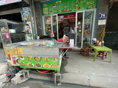 Sang nhượng cửa hàng tại tân triều, thanh trì, hà nội hiện đang kinh doanh chè   buffet xiên 0