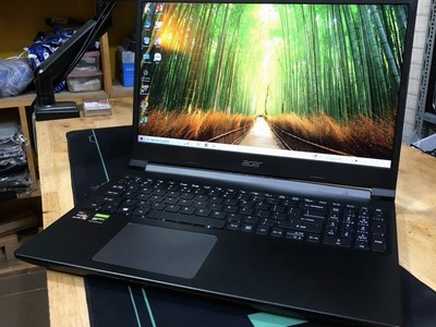 Laptop Acer Aspire A715-42G Gaming AMD Ryzen 5-5500U Ram 8GB SSD 512GB 2 VGA Rời GTX 1650 Máy Đẹp 0