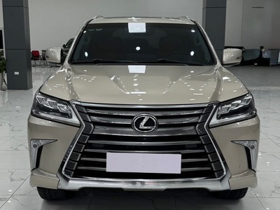 Bán Lexus LX570 màu vàng cát, sản xuất 2018. Xe siêu mới. 0