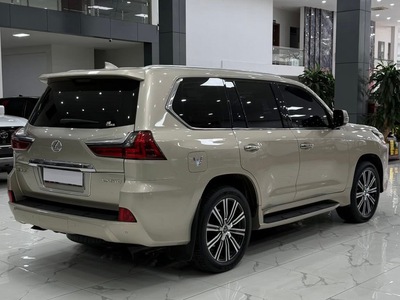 Bán Lexus LX570 màu vàng cát, sản xuất 2018. Xe siêu mới. 5