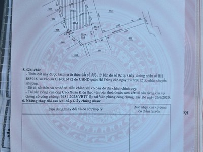 Bán gấp lô đất thổ cư tại Dương Nội Hà Đông giá đầu tư rẻ 0