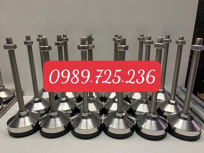 Xưởng sản xuất cơ khí Hà thành chuyên sx Chân tăng chỉnh chịu lực M12 2