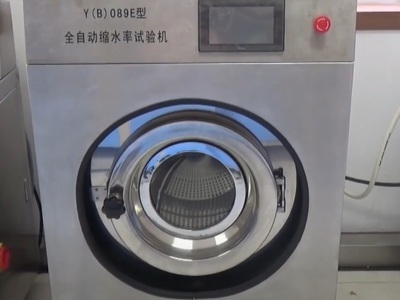 Máy kiểm tra độ co của vải Y B 089E ISO 6330 1