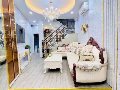 VALENTIN TẶNG NHÀ CHO NGƯỜI YÊU ĐƯỢC KHÔNG-Ngay ven sông Lừ gần ngã tư Vọng-Trường Chinh, 49/52m 5T 0