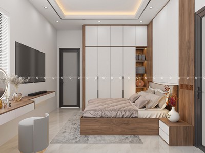 Combo Phòng Ngủ Gỗ Công Nghiệp Thiết Kế Hiện Đại Đầy Tinh Tế 1