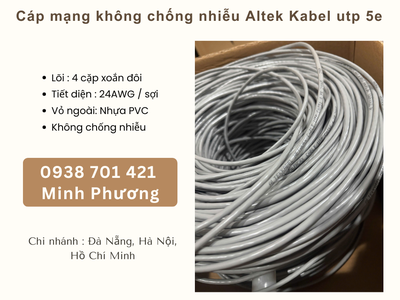 Cáp mạng không chống nhiễu Altek Kabel utp 5e Khánh Hòa   Bình Định   Gia Lai 3