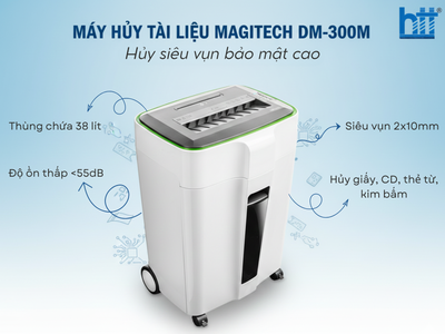 Máy hủy tài liệu Magitech DM-300M 0
