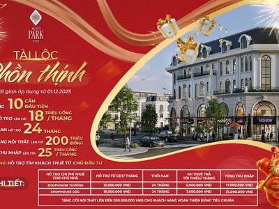 Chính sách mới   ưu đãi lớn chưa từng có tại âu cơ park city 1