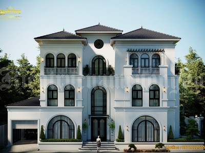 Thiết kế biệt thự 3 tầng cho gia đình nhiều thế hệ 4