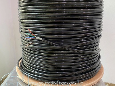 Dây CAT6A ngoài trời có dây gia cường chịu lực, bọc bạc chống nhiễu FTP mã ACT-6ALANOD, cuộn 305m 2