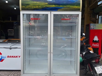 Thanh lý tủ mát 2 cánh Sanaky - 1200 lít - mới 90 0