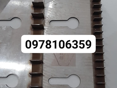 Dao máy thái củ quả, dao cắt hạt lựu, dao lát, linh kiện máy thái băng tải 0