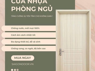 Cửa Nhựa Composite    Gía Nhẹ Nhà Đẹp Liền 0