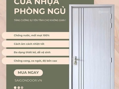 Cửa Nhựa Composite    Gía Nhẹ Nhà Đẹp Liền 1