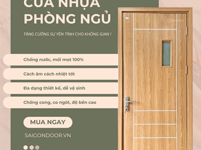 Cửa Nhựa Composite    Gía Nhẹ Nhà Đẹp Liền 2