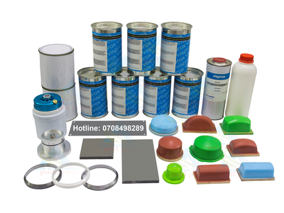 Vật tư in tampon- đầu in pad silicone 1