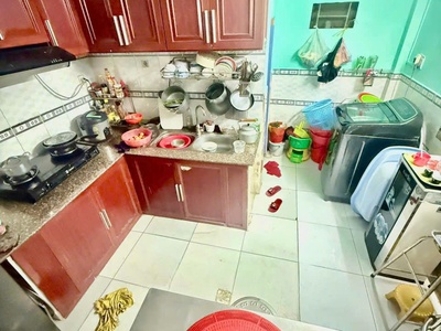 Nhà sổ hồng riêng đúc lửng đường 5m lâm thị hố TCH Q12 3